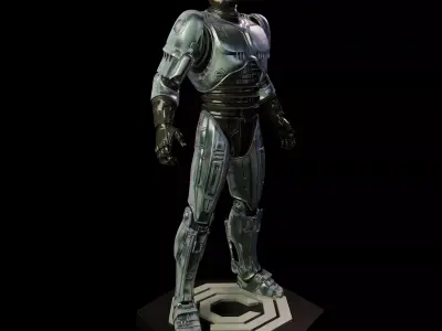 Robo Cop  Sci-Fi STL 3D Print Collectible  3D print model