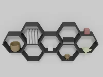 Shelf 02 3D model