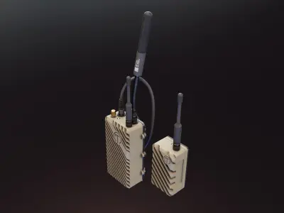 Tomahawk MxC DataLink Low-poly 3D model