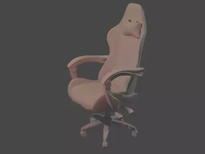 Gaming Chair Asset modeling  Free 3D model