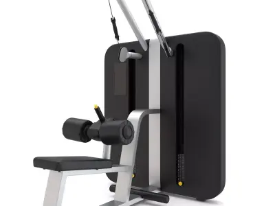 Technogym - Functional Training - High Pull 3D model