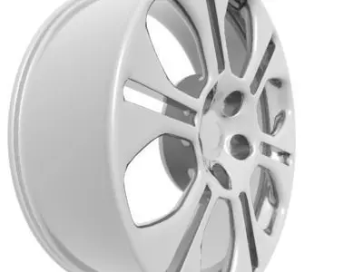 Wheel Rim 3D model 15