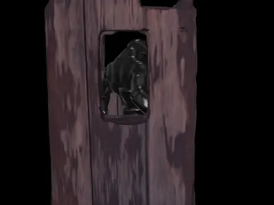 3DBlessed Kong HUT Low-poly 3D model