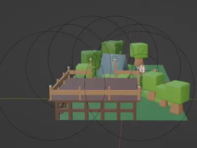 Camping 3D model