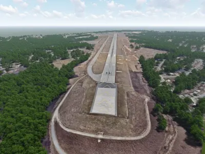Smith Reynolds Airport - Winston Salem 3D model