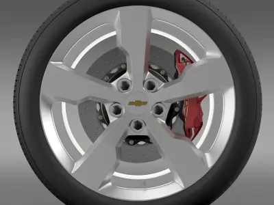 Chevrolet Volt wheel 3D model