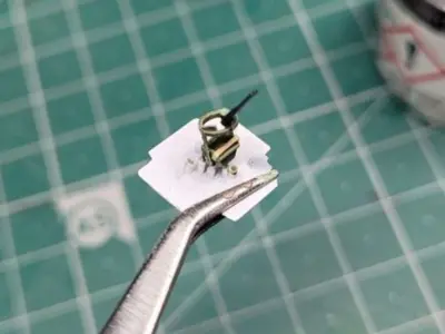 Cockpit interior for 144 scale SBD 5 Dauntless model kit 3D print model