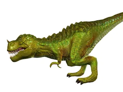 3Dfoin - T-Rex Low-poly 3D model