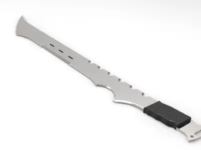 Special Agent Tactical Ninja Sword Free 3D model