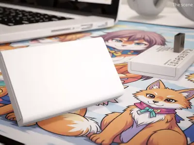 Portable Solid State Drive 3D model