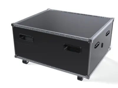 Heavy Duty Road Case Flight Cas 3D model
