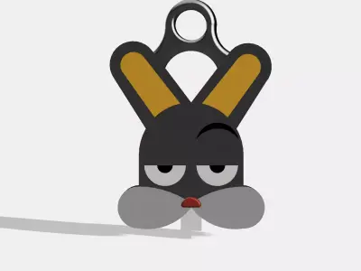 Bored Bunny Free 3D print model