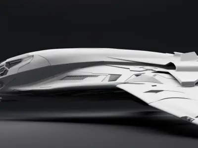 Avengers Quinjet Scale model 3D print model