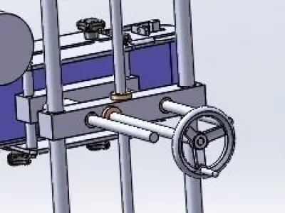 Fine-tuning conveyor 3D model