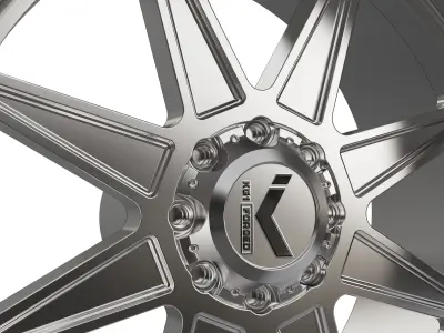 KG1 SCUFFLE-1 WHEEL 3D MODEL 3D model