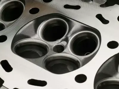 Engine valve 3D model