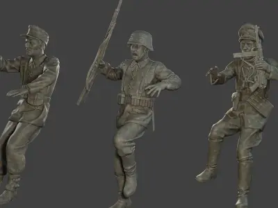 German SS Pack ww2 GSSP1 3D print model