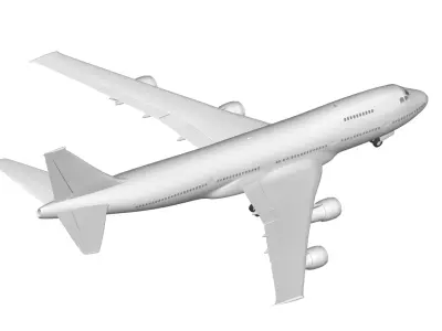 Boeing 747-8 3D model