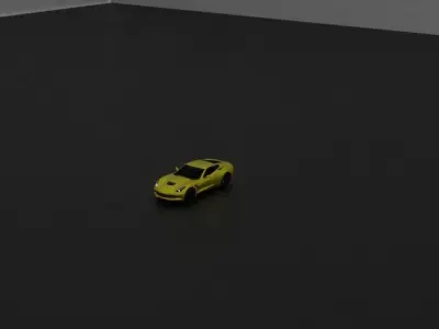 Chevrolet Corvette C7 Stingray Free 3D model