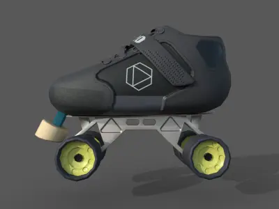 Quad Rollers 3D model