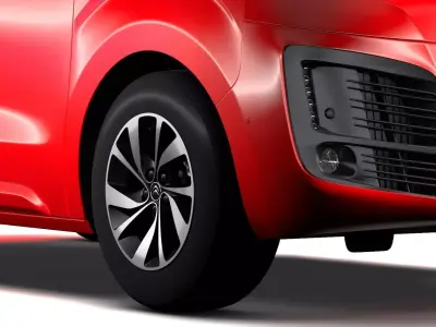 Citroen SpaceTourer L1 2017 3D model