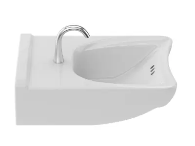 TOTO Commercial Wall-Mount Wheelchair User Lavatory 3D model