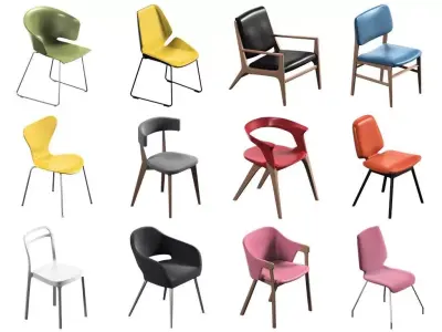 12 Chair Pack Collection 