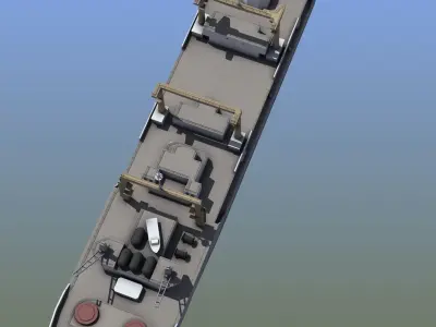 Boris Chilikin Fleet Oiler 3D model