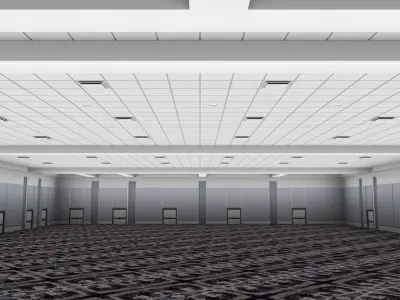 Convention Center Ballroom 3D model