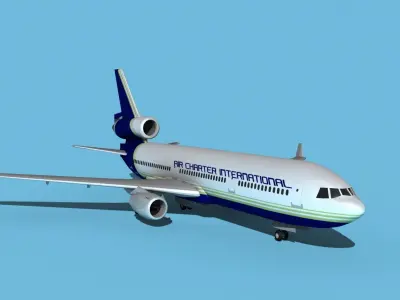 McDonnell Douglas MD-11 Air Charter Intl 3D model