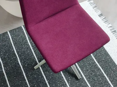  Replica B&amp;B Italia Quiet CS48/F Chair Model, Purple 