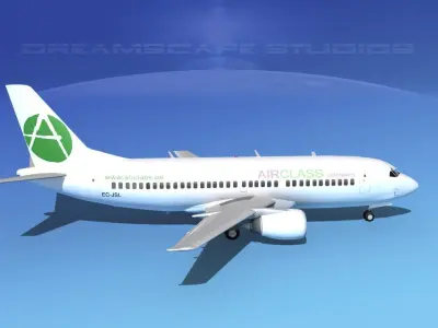 Boeing 737-300 Air Class 3D model