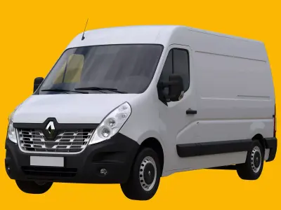 Renault Master L2H2 Panel Van 3D model
