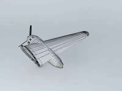 693 BREGUET plane Free 3D model