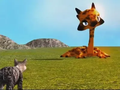 Gerrafagon the toothless reptile wyvern  Low-poly 3D model