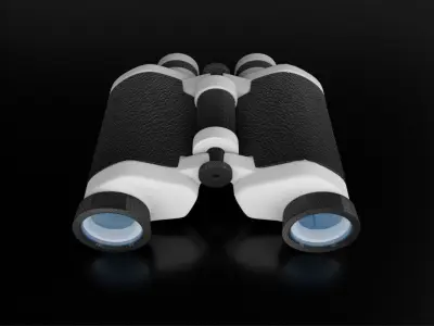 Binocular binoculars 3D model