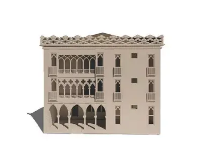 Venice Palace Cadoro 3D model