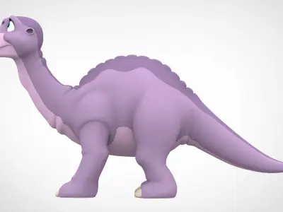 Ali Longneck 3D model