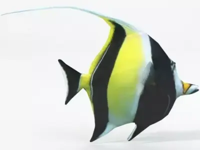 Moro Idol Low-poly 3D model