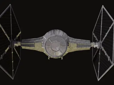 Star Wars Tie Fighter 3D model