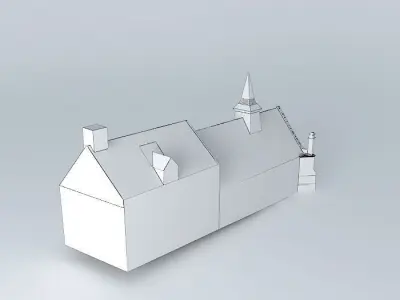 Chapel Brouel Free 3D model