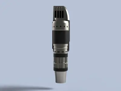 Jet booster of Peter Quill from Guardians of the Galaxy 3D model