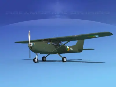 Cessna T-41 Mescalero Ireland 3D model