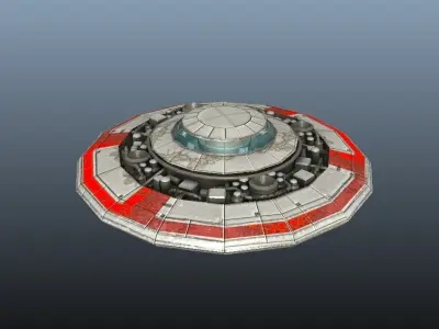 FLYING SAUCER 3D model buy