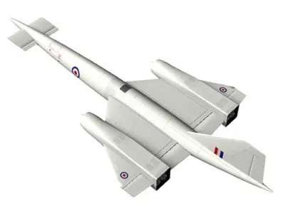 Avro 730 3D model