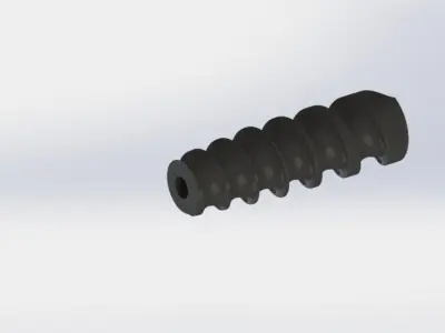 Screw Bottle Feeder Free 3D model