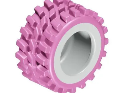 Baby Tyre Toy 3D model
