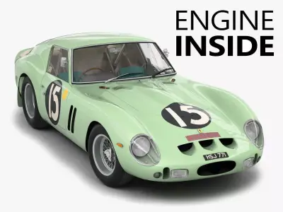 Ferrari 250 GTO - 3505GT - Complete 3D model