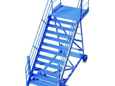 Non-Motorized Airstairs 3D model