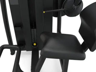 Technogym - Selectorised - Lower Back 3D model